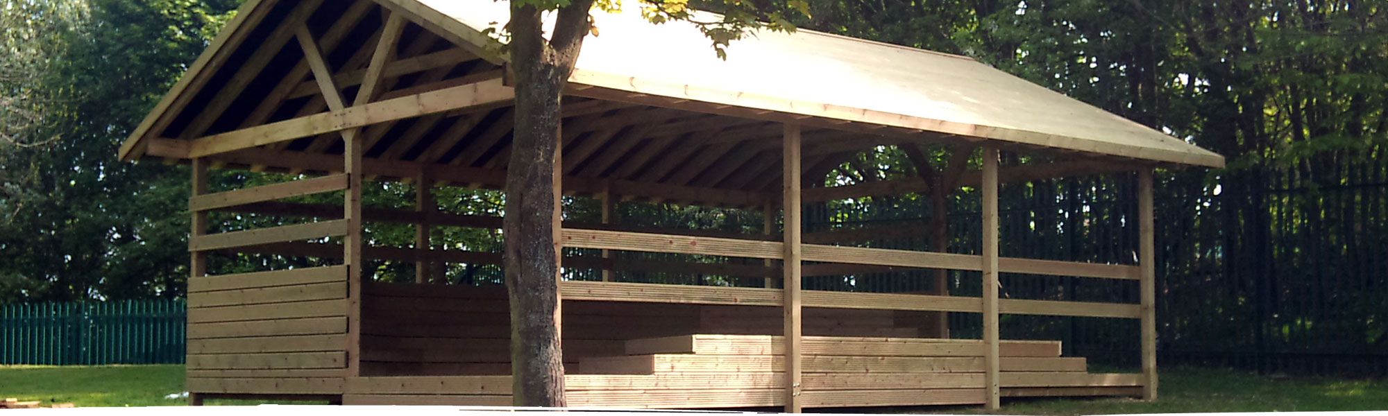 Large outdoor classroom near Chester