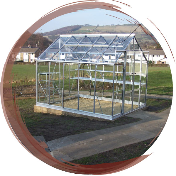 Toughened glass greenhouse installed at a school near Holmfirth