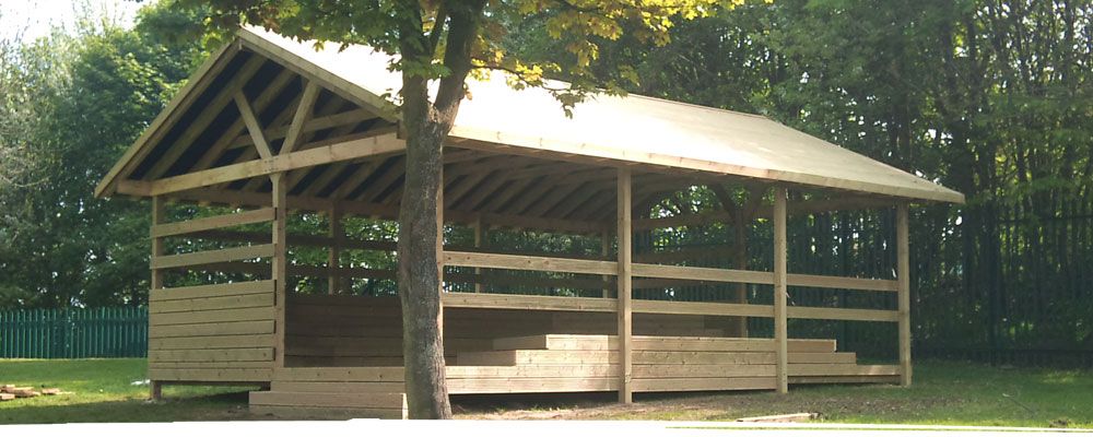 Large outdoor classroom near Chester