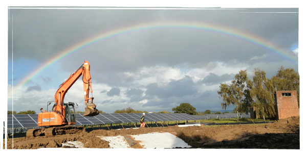 Solar panels in Wrexham